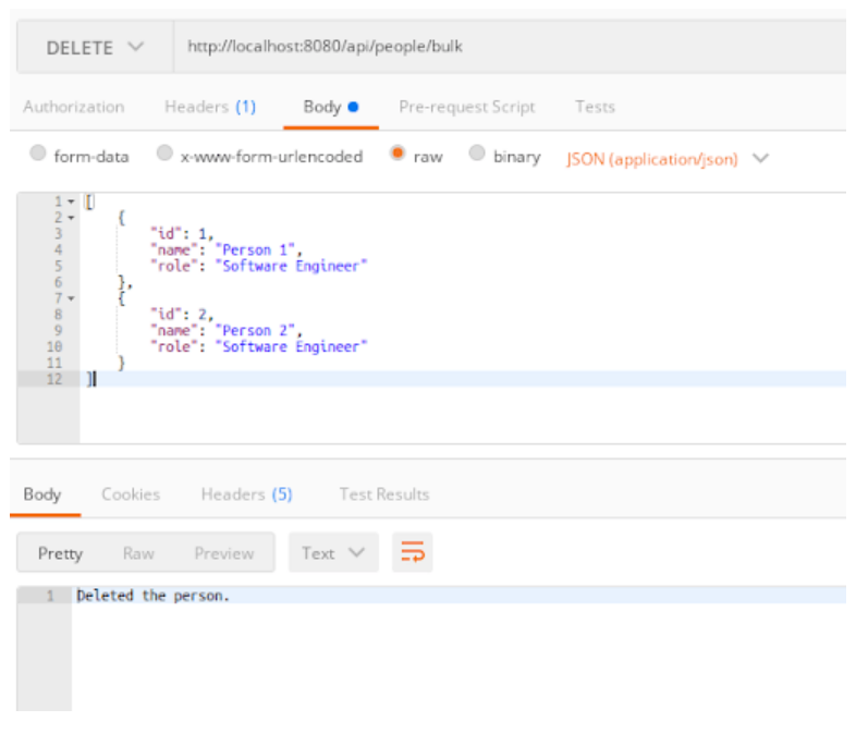 Deletemapping sales spring boot